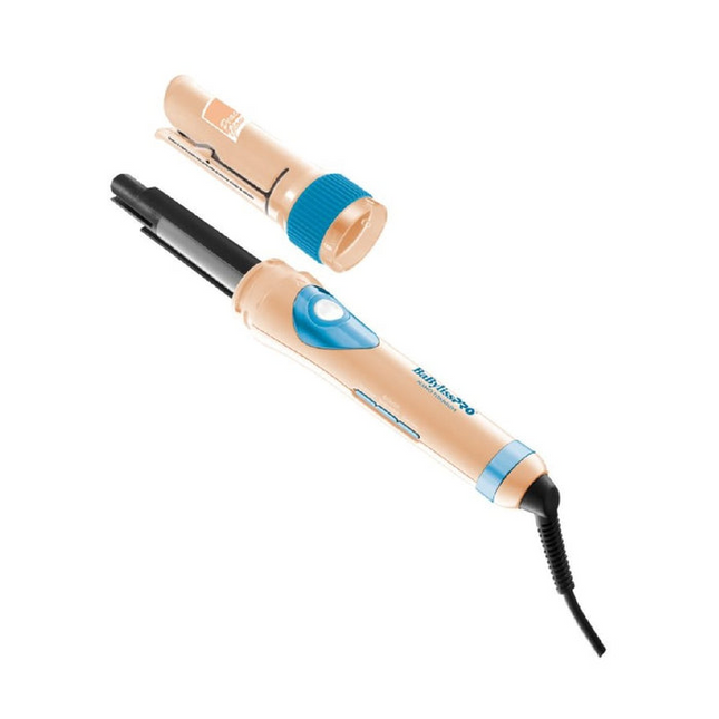 Rizadora BaByliss MiraCurl Pro XL 1” Peach Glow Edición | Tecnología SteamTech | Control de Dirección | Uso Profesional