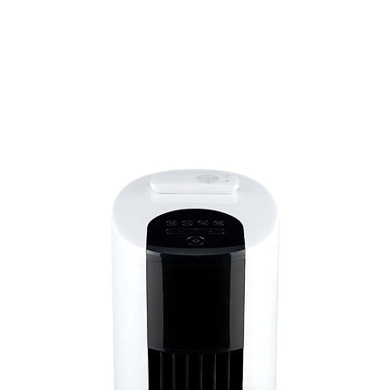 Ventilador Midea Ice Cool Tower MAC46TFBW‑CA | 42″ | AirCooler 2 en 1 | Blanco