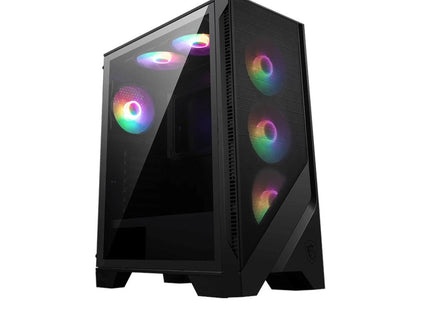 Case Gaming MSI MAG Forge 120A Airflow | 6x Ventiladores 120mm Auto RGB | 2x USB 2.0 | 1x USB 3.2