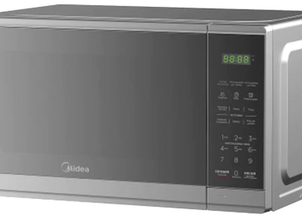Microondas Midea MMDF07S2MG | 0.7 PC | Puerta Acabado Espejo | Gabinete Gris