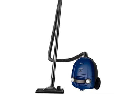 Aspiradora Midea Canister MC11SA2B‑CA | 1400 W | Bolsa 1.5 L | Negro