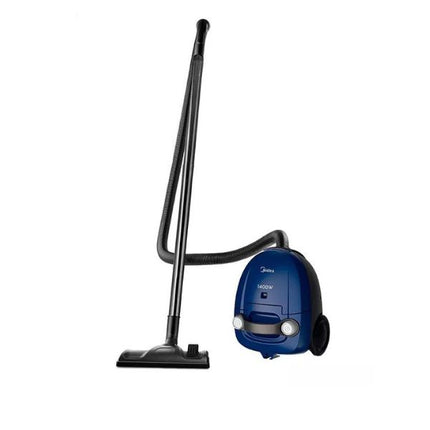 Aspiradora Midea Canister MC11SA2B‑CA | 1400 W | Bolsa 1.5 L | Negro
