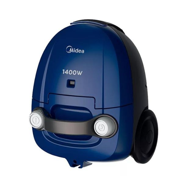 Aspiradora Midea Canister MC11SA2B‑CA | 1400 W | Bolsa 1.5 L | Negro