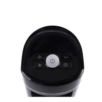 Ventilador de Torre Midea Cool Elegance 48″ MTF18TR‑CA | Blanco y Negro | 3 Velocidades | Oscilación 60° | Control Remoto
