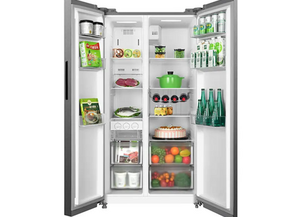 Refrigerador Side by Side Midea MDRS710FGM46 | 20 pc | Inverter | Acero inoxidable