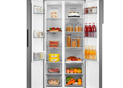 Refrigerador Side by Side Midea MDRS619FGM46 | 17 pies | Inverter Quattro | Wi-Fi