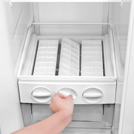 Refrigerador Side by Side Midea MDRS710FGM28W | 20PC | 555L | Inverter Quattro | Jazz Black | WiFi