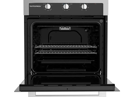 Horno Empotrable Híbrido Midea MG024BI1KEDB | 24" | Gas + Eléctrico | Silver