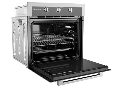 Horno Empotrable Híbrido Midea MG024BI1KEDB | 24" | Gas + Eléctrico | Silver