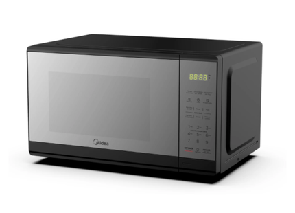 Microondas Midea MMDF07S2MB | 0.7 Pc | 20L | 1050W | Puerta Espejo | Negro