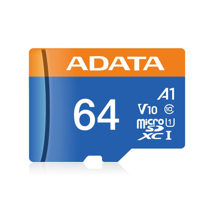 Memoria Micro SD ADATA AUSDX64GUICL10A1-RA1 | 64GB | Clase 10
