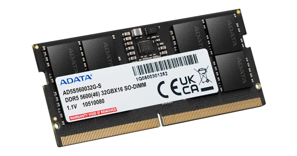 Memoria RAM Laptop ADATA AD5S56008G-S | 8GB | DDR5 | 5600MHz | CL46