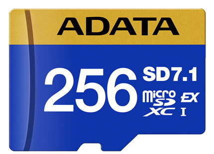 Memoria Micro SDXC ADATA GEN3 Express UD256GEX3L1-C | 256GB | UHS-I | Clase 10 | Azul | Con adaptador