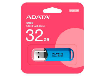 Memoria USB ADATA C906 | 32GB | USB 2.0 | Azul | AC906-32G-RWB