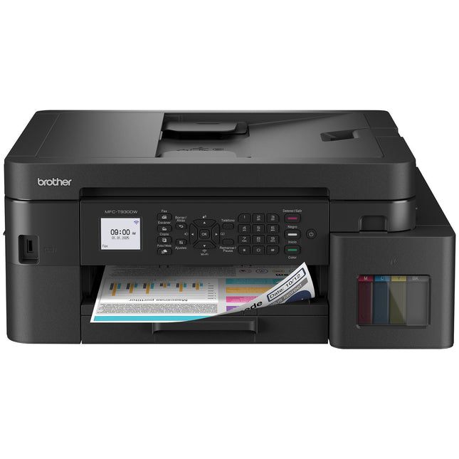 Impresora Multifuncional Brother MFC-T930DW InkBenefit Tank Wi-Fi Ethernet USB Dúplex