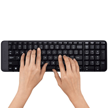 Teclado y Mouse Logitech MK220 | Inalámbrico | Compacto | Español