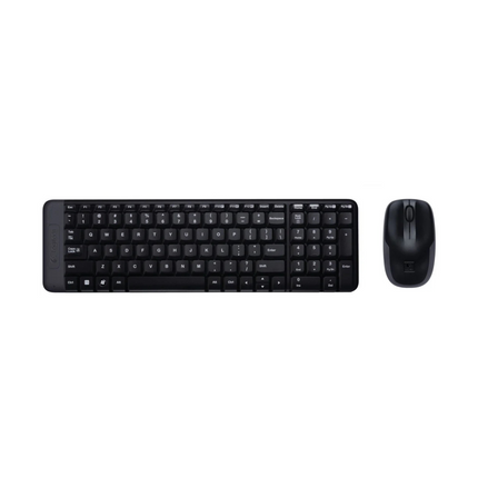 Teclado y Mouse Logitech MK220 | Inalámbrico | Compacto | Español