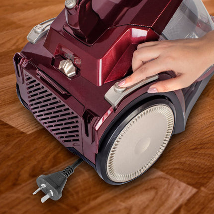 Aspiradora Ciclónica Black+Decker VCBD8090 | 4.5L | 2200W | Filtro HEPA | Cable Retráctil