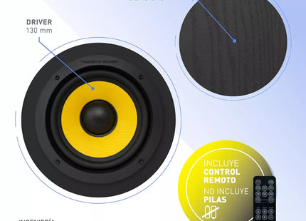 Parlantes Thonet & Vander HOCH™ Gen2 | 120W RMS | Bluetooth 5.3 | RCA | 5.25” Woofers