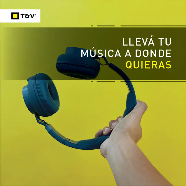 Headset Thonet & Vander Dauer | Bluetooth + 3.5 mm | Sonido Envolvente | Micrófono Integrado