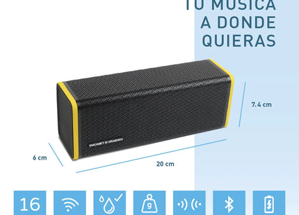 Parlante Thonet & Vander Frei TWS | Bluetooth | Sonido Estéreo | Portátil