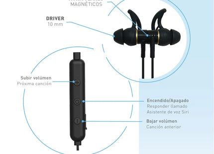 Audífono Thonet & Vander VR100 | Inalámbrico | Bluetooth | Micrófono Integrado