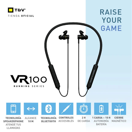 Audífono Thonet & Vander VR100 | Inalámbrico | Bluetooth | Micrófono Integrado