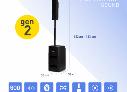 Parlante Thonet & Vander TL600 Gen 2 Active 600W, HK096-03672-2
