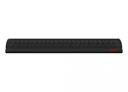 Vista superior del reposamuñecas ergonómico Genius G-WP 200M mostrando textura antideslizante