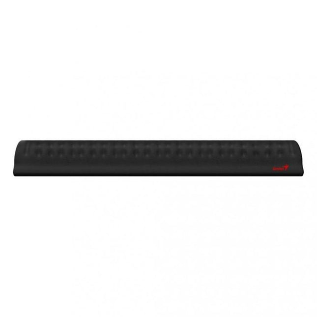 Vista superior del reposamuñecas ergonómico Genius G-WP 200M mostrando textura antideslizante