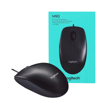 Mouse Logitech M90 | Alámbrico | 1000 DPI | Conexión USB