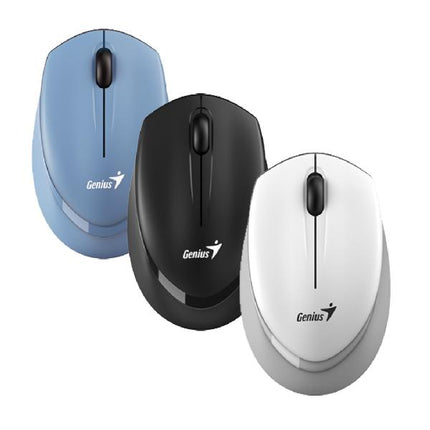 Mouse Genius RS2 NX-7009 | Inalámbrico | Receptor USB | 1200 DPI | Diseño Ambidiestro