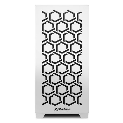Case Sharkoon MS-Y1000 WH MATX | Media Torre | Blanco | Panel Lateral de Vidrio Templado