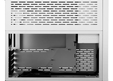 Case Sharkoon MS-Y1000 WH MATX | Media Torre | Blanco | Panel Lateral de Vidrio Templado