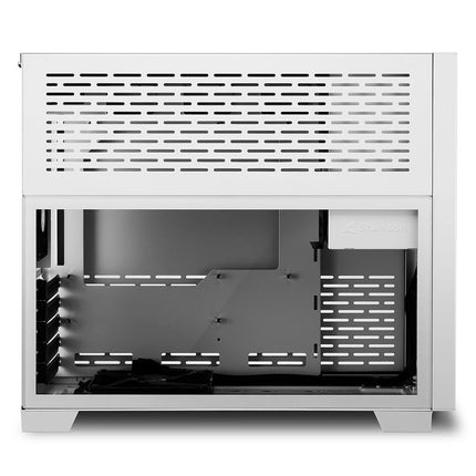 Case Sharkoon MS-Y1000 WH MATX | Media Torre | Blanco | Panel Lateral de Vidrio Templado