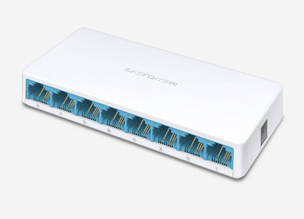 Mercusys MS108 V3 Switch de Escritorio de 8 Puertos 10/100 Mbps Auto-MDI/MDIX