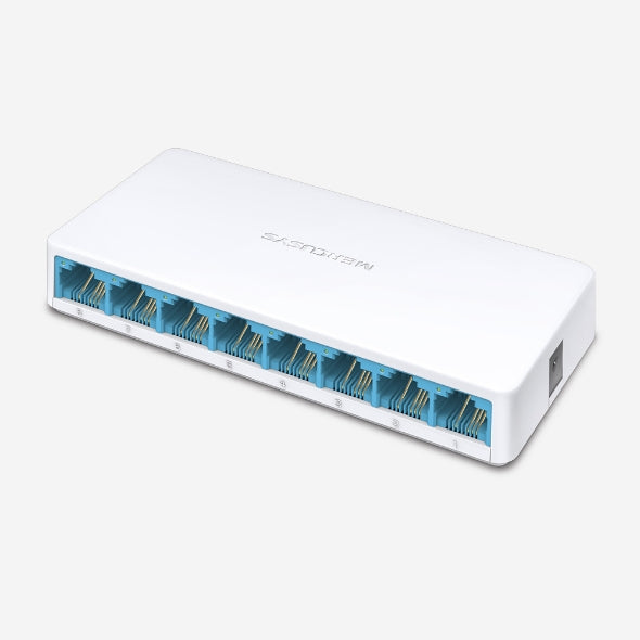 Mercusys MS108 V3 Switch de Escritorio de 8 Puertos 10/100 Mbps Auto-MDI/MDIX