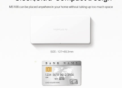 Mercusys MS108 V3 Switch de Escritorio de 8 Puertos 10/100 Mbps Auto-MDI/MDIX