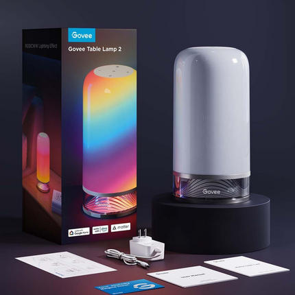 Lámpara de Escritorio Inteligente Govee H6022 | Táctil | WiFi | RGB | Control por App | Compatible con Alexa y Google Assistant