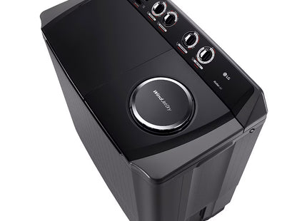 LG Lavadora Semiautomática 18 kg Negro, WP18MAR