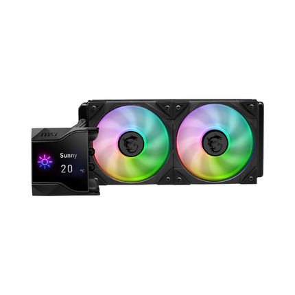 Enfriamiento Líquido MSI MPG CoreLiquid D240 | Ventiladores ARGB | Negro