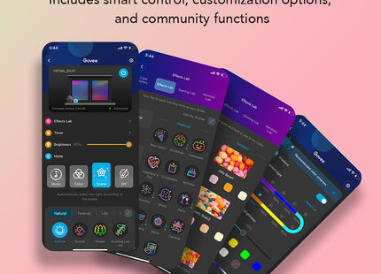 Luces de Tira LED RGBIC Govee Con Revestimiento Protector, H619A1D1