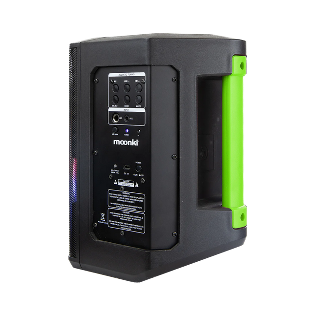 Parlante RGB Moonki Malibu | Bluetooth | MS-R105BLT-GRN