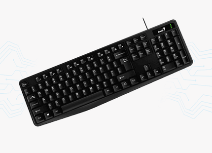 Teclado Genius KB-117S | Membrana | Alámbrico USB | Español