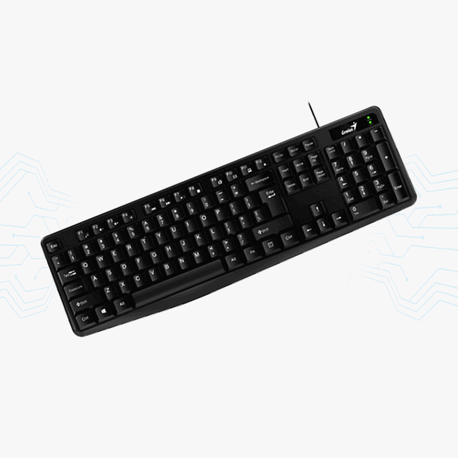 Teclado Genius KB-117S | Membrana | Alámbrico USB | Español
