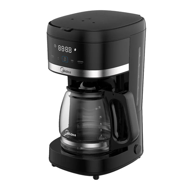 Midea Smart Brew MCD12RWCK Cafetera Programable Digital de Filtro para 12 Tazas