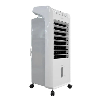 Ventilador Midea Ice Cool MAC28MW‑CA | 28″ | AirCooler 2 en 1 | 3 Velocidades | Blanco