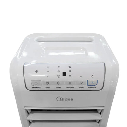 Ventilador Midea Ice Cool MAC28MW‑CA | 28″ | AirCooler 2 en 1 | 3 Velocidades | Blanco