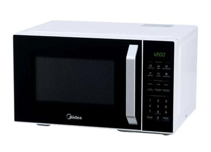 Microondas Midea MMDX11S2BW‑CA | 1.1 p³ | 1500 W | Puerta espejo negra | 10 Niveles | Grill