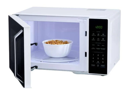 Microondas Midea MMDX11S2BW‑CA | 1.1 p³ | 1500 W | Puerta espejo negra | 10 Niveles | Grill